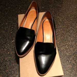 Madewell black loafers